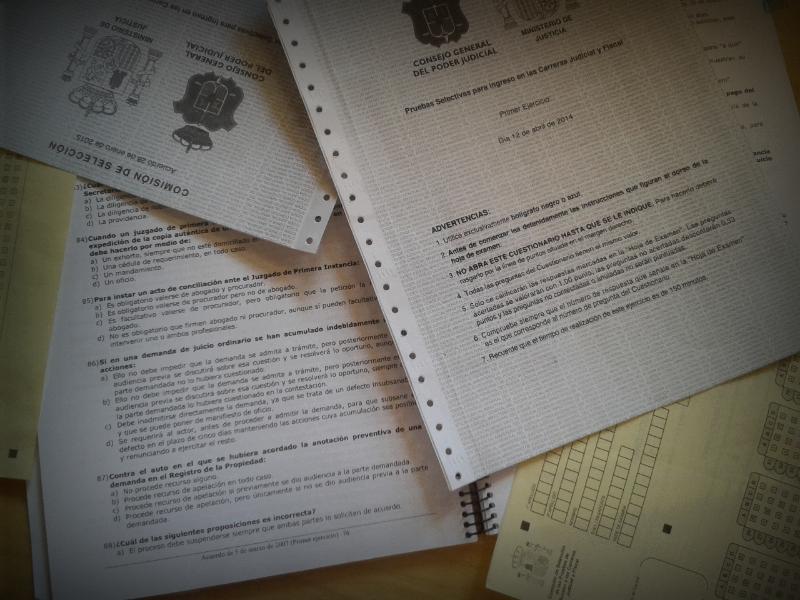tests oficiales